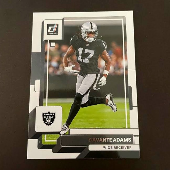 Davante Adams: Las Vegas Raiders, Wide Receiver 2022 Panini Donruss Football #94 - Picture 1 of 2